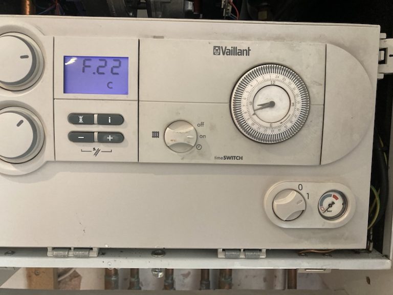 Vaillant fault code F.75, error code F75 - FULL BOILER REPAIR